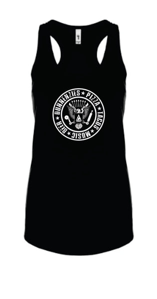 Racer Back Tank - Pizza Ramones