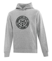 Grey Hooded Sweatshirt Pizza Ramones